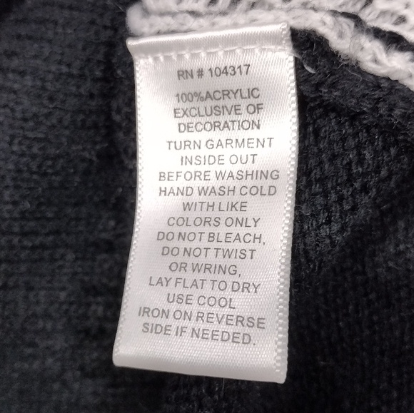 Ugly Christmas Sweater Santa Riding a Unicorn Women's S Multicolor Holiday Retro - Picture 9 of 9